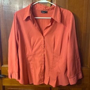 BAY STUDIO Orange Blouse